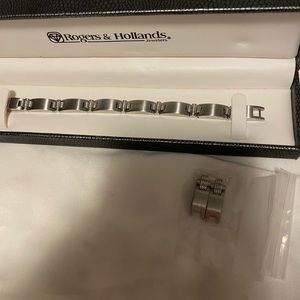 Platinum silver sterling unisex